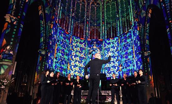 LOTCHI Brings Acclaimed Immersive Experience LUMINISCENCE to Brussels, Illuminating the Cathedral of Saints Michael & Gudula